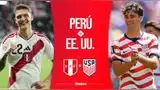Perú se enfrenta a Estados Unidos por amistoso internacional