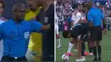¿Quién es Steffon Dewar, el árbitro jamaiquino que cobró polémico penal en el Perú vs Estados Unidos?. Foto: composición Líbero/ESPN MX