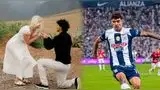 Franco Zanelatto, exjugador de Alianza Lima, sorprendió a su novia con una romántica pedida de mano.