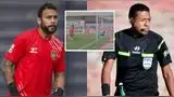 Carlos Grados, arquero de CD Moquegua, cuestionó a Edwin Ordóñez, árbitro que validó gol de Alianza Lima Carlos Grados, arquero de CD Moquegua, cuestionó a Edwin Ordóñez, árbitro que validó gol de Alianza Lima