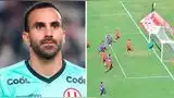 José Carvallo tuvo efusiva reacción por polémico gol de Alianza Lima