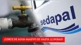 Sedapal confirma corte de agua programado para este viernes 30 de octubre.