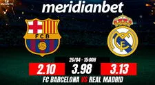 FC Barcelona vs Real Madrid: ¡Juega y gana más con la Copa del Rey en Meridianbet!