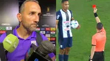 Hernán Barcos cuestionó al árbitro por la expulsión de Renzo Garcés: "Estaba muy.."