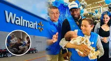Sorpresa en Walmart: mamá da a luz en pleno supermercado y recibe baby shower inesperado