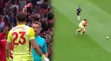 ¡Insólito! Dibu Martínez fue expulsado y complica clasificación a Champions League de Aston Villa
