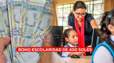 Bono Escolaridad de 400 soles llega en junio 2025: conoce si te corresponderá cobrar y requisitos