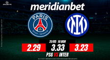 PSG vs Inter: ¡Un Iphone 16 será tuyo jugando en la gran final de la Champions League con Meridianbet!