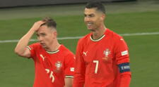 ¡Apareció 'CR7'! Gol espectacular de Cristiano Ronaldo para la remontada de Portugal a Alemania