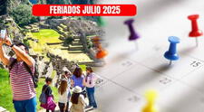 Feriados de julio 2025: esta es la lista completa de los días de descanso en el calendario del Perú