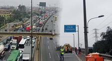 Excelente noticia para los conductores | Reabren parcialmente Vía Evitamiento tras cierre por siniestro vehicular de vehículos