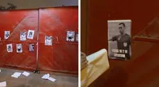 Presuntos hinchas de Sport Boys dejaron mensajes de amenaza contra árbitos en Videna - VIDEO