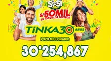 Resultados de La Tinka de HOY, miércoles 23 de julio: pozo millonario y dónde ver