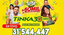 Resultados de La Tinka del miércoles 30 de julio | ¿El pozo millonario reventó?