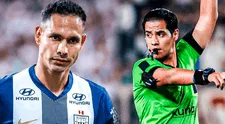 Se reveló el fuerte insulto de Renzo Garcés al árbitro Jordi Espinoza en el clásico: "Eres un..."
