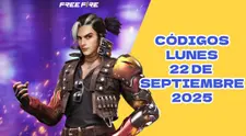 Códigos de Free Fire para canjear premios GRATIS, lunes 22 de septiembre: LISTA COMPLETA