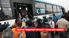 Paro de transportistas el 27 y 28 de septiembre: gremios confirman nueva protesta de 48 horas