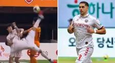 ¿Lo extrañan en Matute? Pablo Sabbag anotó golazo de chalaca con Suwon FC de Corea del Sur - VIDEO