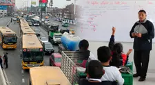 ¿Se suspenderán las clases este 2 de octubre por el paro de transportistas? Conoce qué dice el Minedu