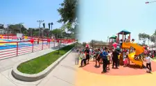 Municipalidad de San Juan de Lurigancho inauguró nuevo espacio público: proyecto mejora la calidad de vida de vecinos