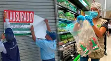 Clausuran supermercado chileno en exclusiva zona de Lima por poner en riesgo la vida y salud de clientes