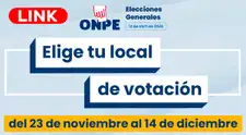 LINK oficial y seguro para elegir tu local de votación para las Elecciones 2026: paso a paso