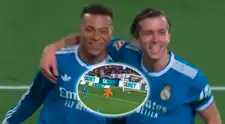 ¡Infalible! Mbappé se luce con espectacular definición para el 2-0 del Real Madrid vs Valencia