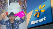 ESCÁNDALO en Walmart de Asheboro: Buscan a "VAQUERO OBSCENO" por robo y amenazas