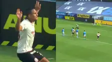 ¡El goleador! Álex Valera anotó el 2-0 de Universitario ante Cristal a través de un penal