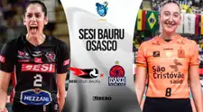 Sesi Bauru vs Osasco EN VIVO, final del Sudamericano de Vóley 2026: hora, canal y dónde ver