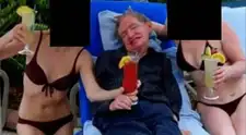 La controversial foto de Stephen Hawking con dos mujeres en bikini en los archivos Epstein
