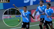 Yoshimar Yotún anotó de penal el 1-0 de Sporting Cristal ante Carabobo por Libertadores