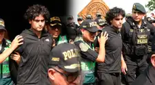 Enmarrocado y con fuerte cordón policial: así fue trasladado Adrián Villar tras recibir prisión preventiva