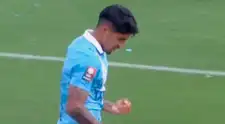 ¡De lujo! Gol de Luis Iberico con gran definición para el 1-0 de Sporting Cristal a Alianza Atlético