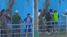 Cristiano espero y 'parchó' a jugador de Alianza Atlético tras supuesto insulto racista