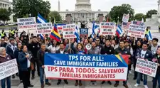 NOTICIA IMPORTANTE para inmigrantes con TPS: CORTE FEDERAL toma decisión clave tras intento de Trump de eliminar estatus