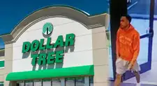ALERTA TOTAL en Dollar Tree de Lexington Park: policía estatal de Maryland BUSCA URGENTEMENTE a sospechoso de agresión y asalto