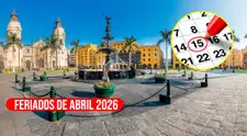 ¿Cuántos feriados tiene el mes de abril 2026 y quiénes descansarán, según El Peruano? Revisa el calendario
