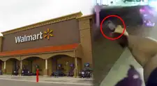 ALERTA ROJA en Walmart de Orlando: VIDEO grabado con la cámara corporal de un agente muestra el DRÁSTICO DESENLACE de una confrontación