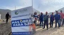 Familias en San Juan de Miraflores celebran beneficio otorgado por la municipalidad: nueva obra se ejecuta