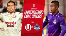 Universitario vs. Comerciantes Unidos EN VIVO por Liga 1 MAX: transmisión del partido