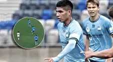 Piero Quispe se luce con impecable asistencia para el Sydney FC en la liga australiana