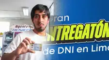 RENIEC lanza "Entregatón": recoge tu DNI tramitado en campañas gratuitas en estos tres distritos de Lima