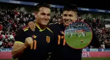 ¡Locura! Jairo Vélez anotó descomunal doblete tras anotar de cabeza el 2-1 para Perú  - VIDEO