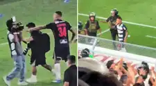 Paolo Guerrero explotó tras perder ante la 'U' y protagonizó altercado con camarógrafo e hinchas