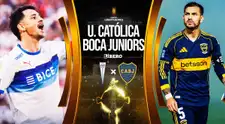 U. Católica vs Boca Juniors EN VIVO por Copa Libertadores: cuándo juegan, hora y canal