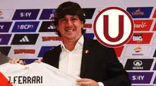 Jean Ferrari, director de la FPF, tuvo emotivo encuentro con futbolista de Universitario - VIDEO