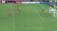 Elian Muñoz marcó golazo para el 1-0 de Alianza Atlético en la Copa Sudamericana