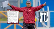 Chankas emite comunicado sobre situación de su técnico en la Liga 1, ¿Reclamará Alianza Lima?