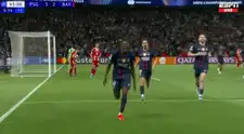 ¡5 goles en un tiempo! Dembélé anotó el 3-2 de penal del PSG sobre el Bayern Múnich